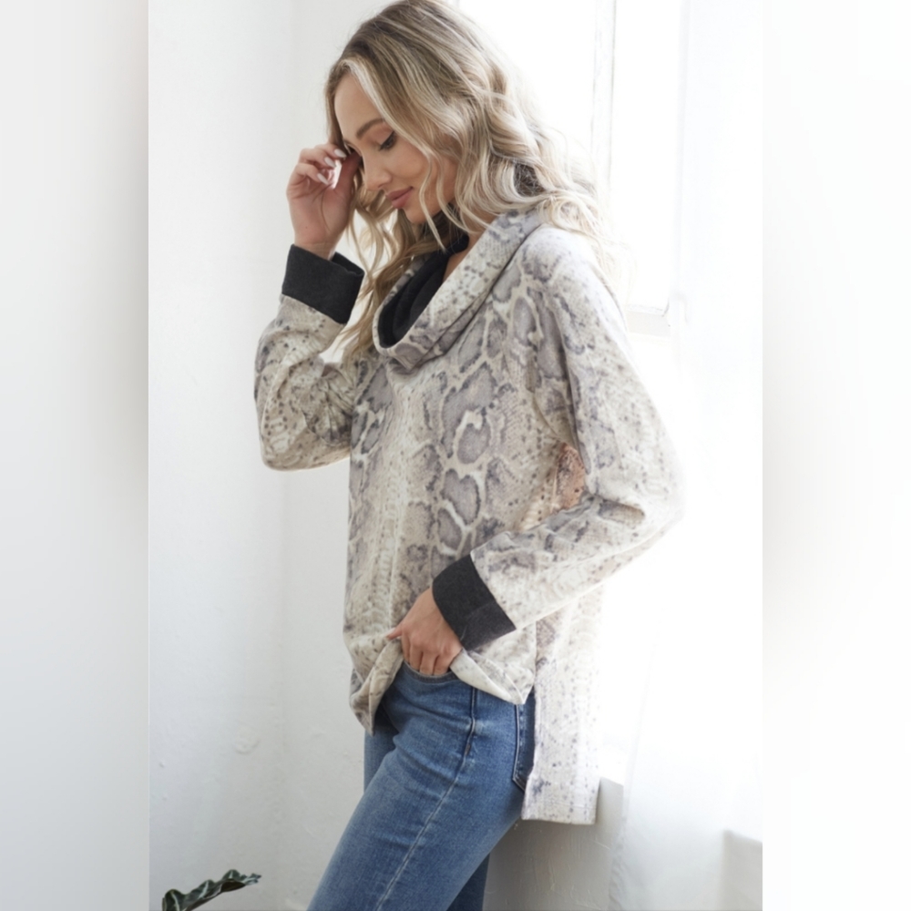 Cowl Neck Sweater